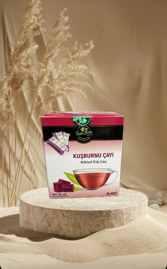 KUŞBURNU DOĞAL KÜP ÇAY (TEKLİ PAKET) 100 GR