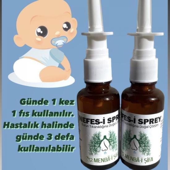 NEFES-İ SPREY  30 ML  (BURUN SPREYİ)